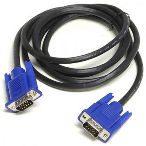 JGD PRODUCTS Male to Male VGA Cable 1.5 Meter, Support PC/Monitor/LCD/LED, Plasma, Projector, TFT.